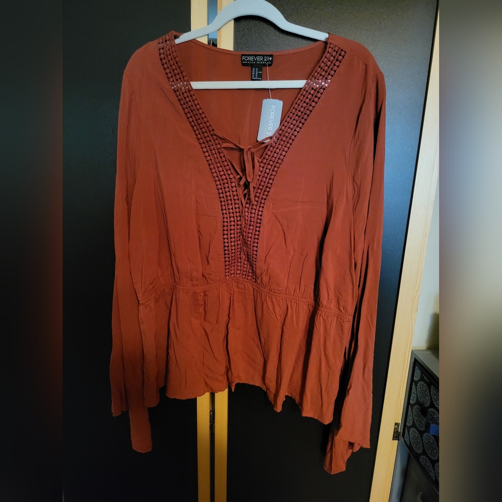 NWT Forever 21 Long Sleeve Shirt